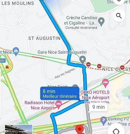 Renove 2023 Proche Aeroport 5min, Gare Sncf 2 Min, Tramway Au Pied De L'immeuble , Parking Possible, Renovated 2023 Near The Airport 5 Min, Train Station 2 Min, Tram Next To The Building 1 Min, Parking Possible